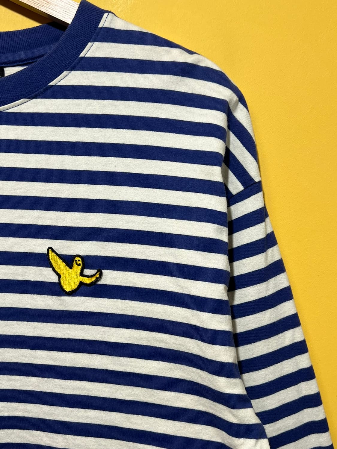 [M] 마크곤잘레스 엔젤 로고 스트라이프 롱슬리브 긴팔 티셔츠 스케이트 상품이미지3