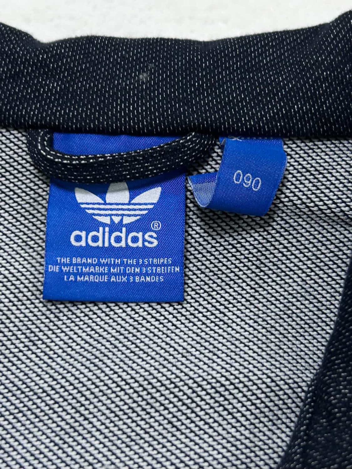 아디다스 빅로고 데님 파이어버드 져지 상품이미지8