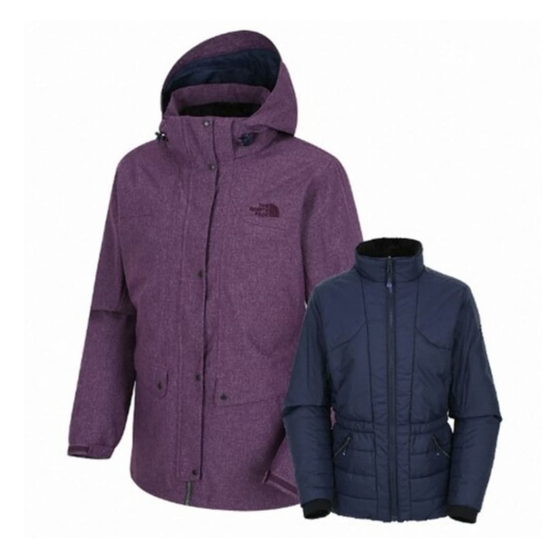 노스페이스 여성 패딩 (자켓+내피) 95  상품이미지6