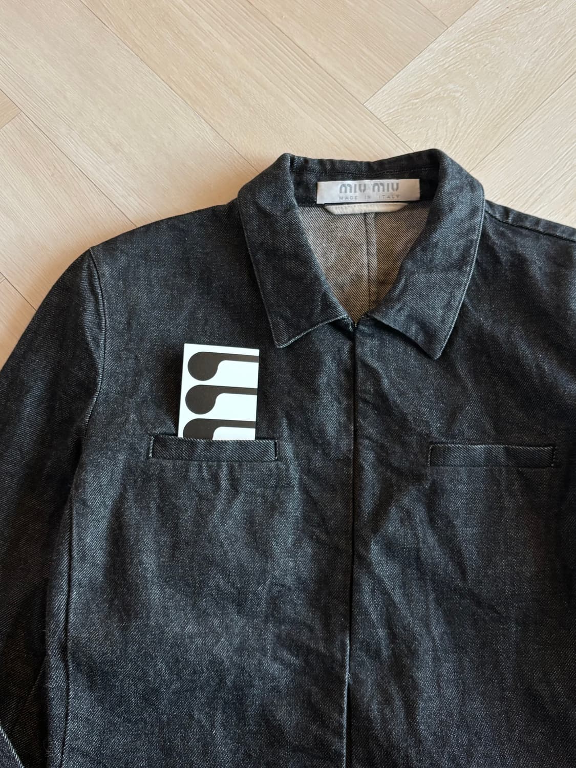 미우미우 데님 자켓 SS1999 상품이미지2