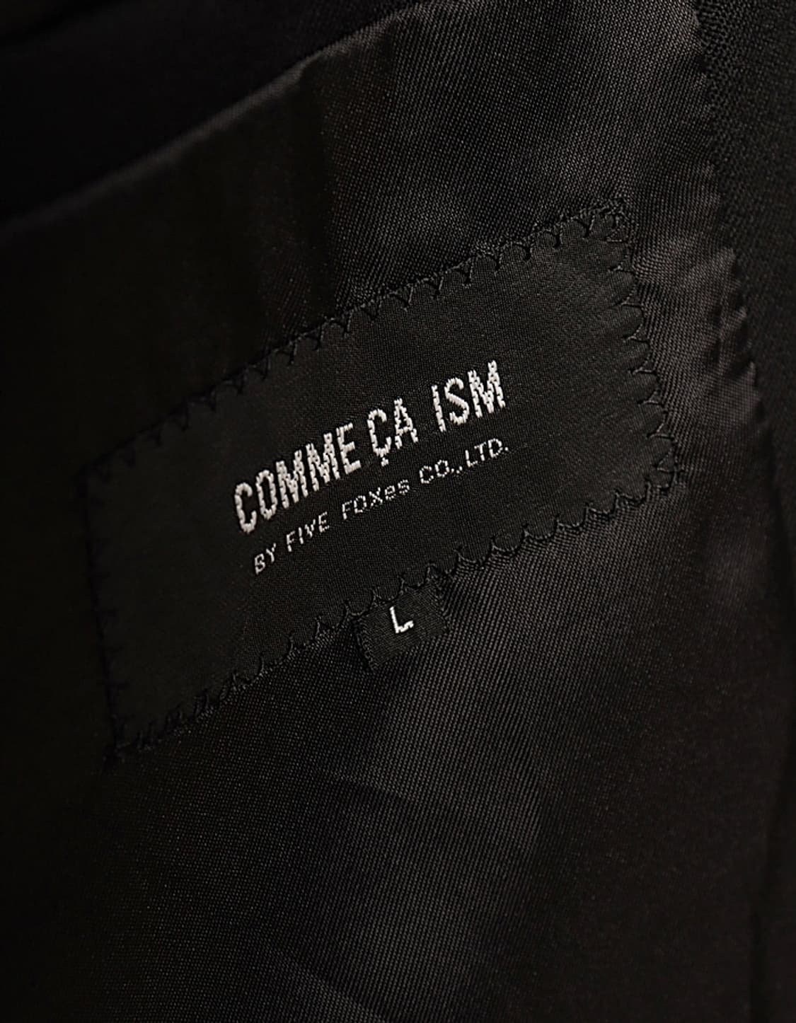 COMME CA ISM Black Suit Set-Up 상품이미지5