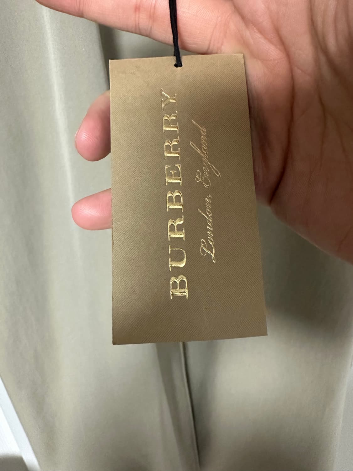 버버리 브라이튼 카코트(샌드스톤) 54 사이즈 판매 상품이미지9