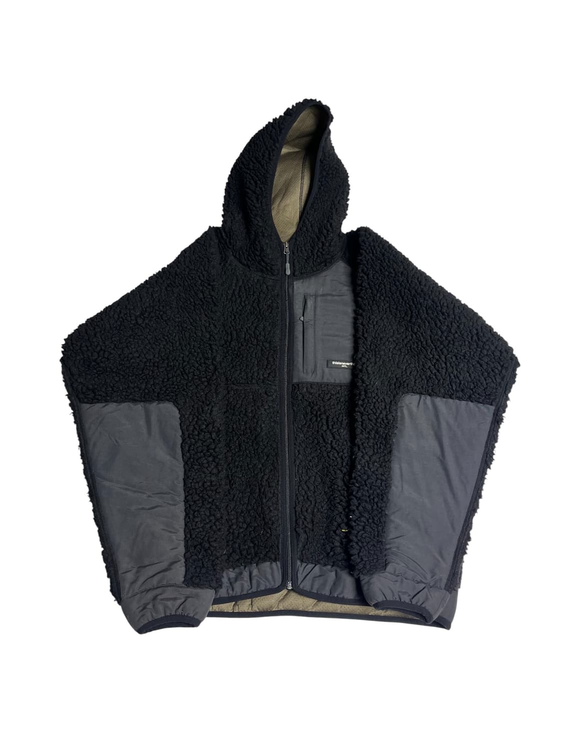 디스이즈네버댓 보아 후드 플리스 집업 L  상품이미지1