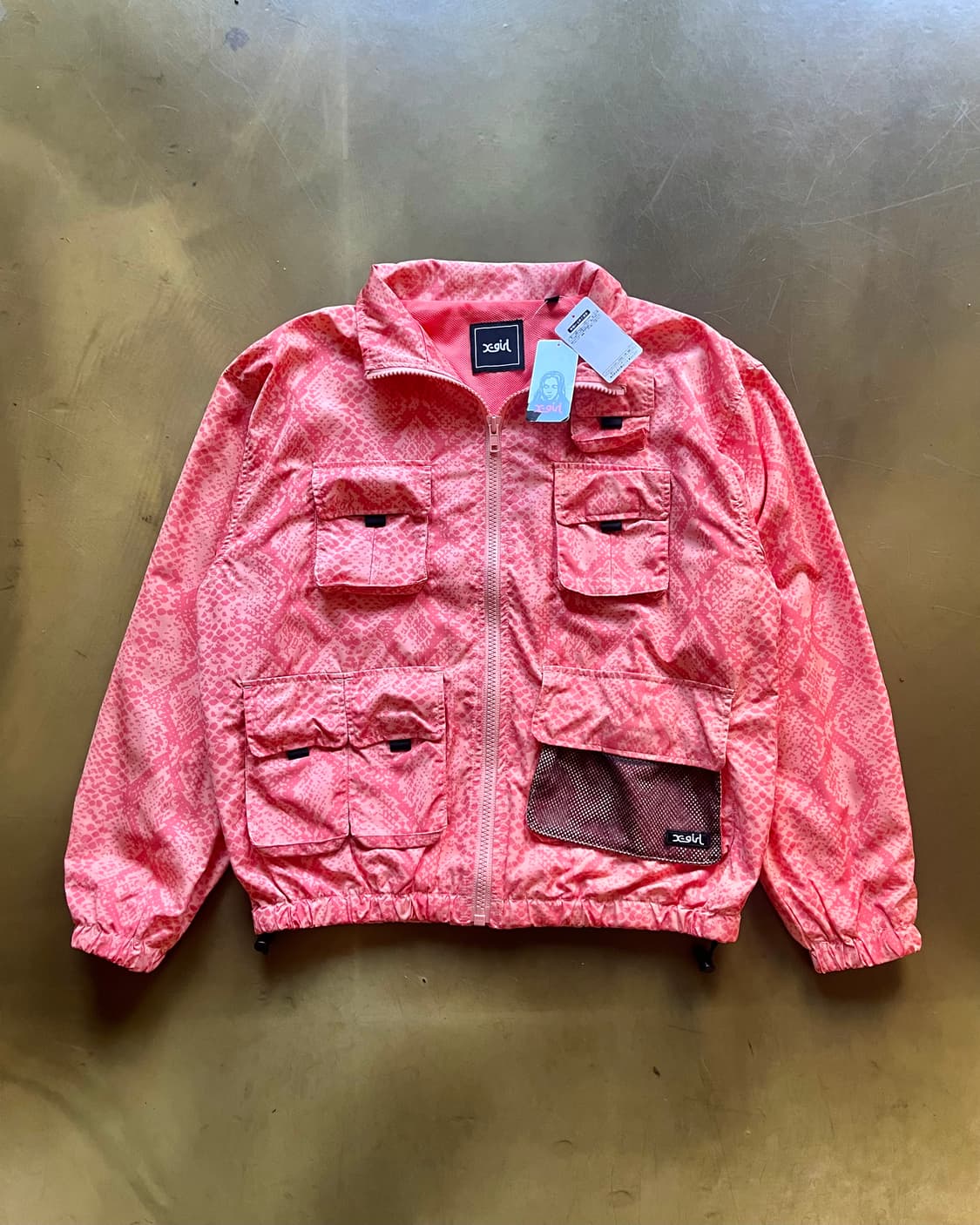 X-Girl Japan Python Pattern Utility JK 상품이미지3