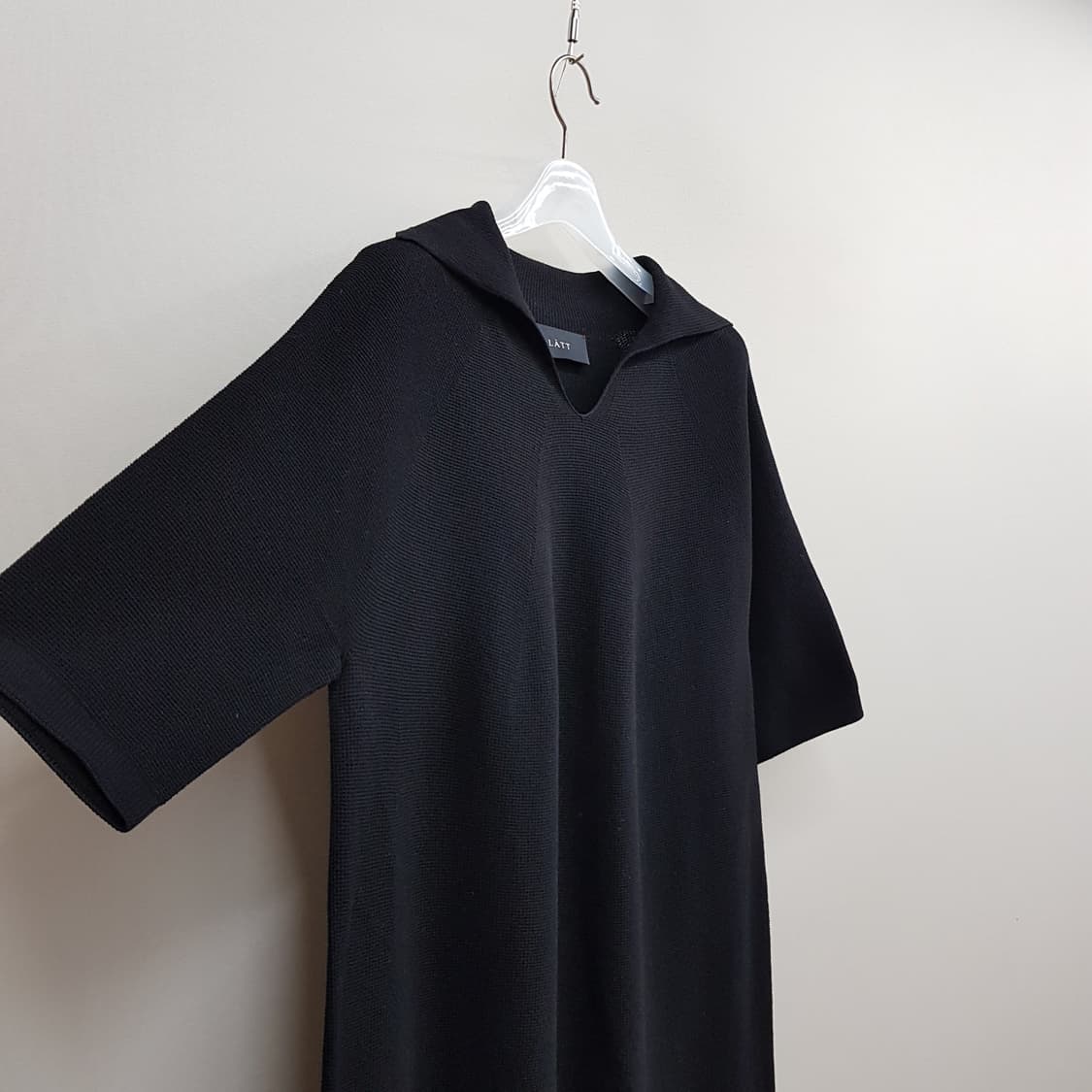 한섬 래트 2022 니트 플레어 원피스 90사이즈 상품이미지3