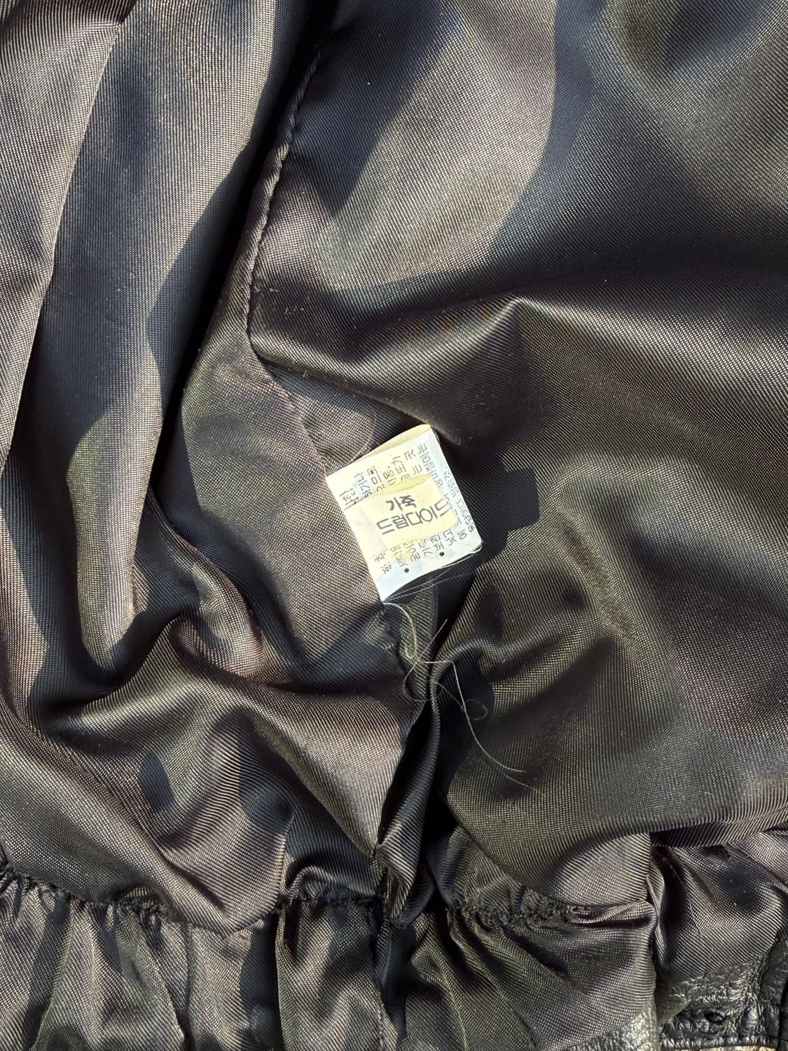 🇯🇵80s Japan 소가죽 레더 자켓 상품이미지10