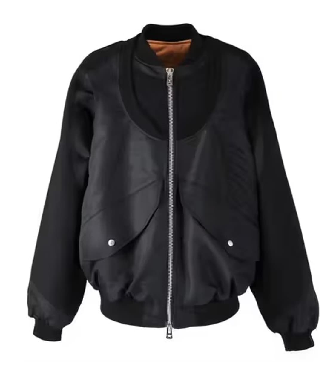 [48] 솔로이스트 에크루 20주년 이중 봄버 (블랙) 상품이미지1