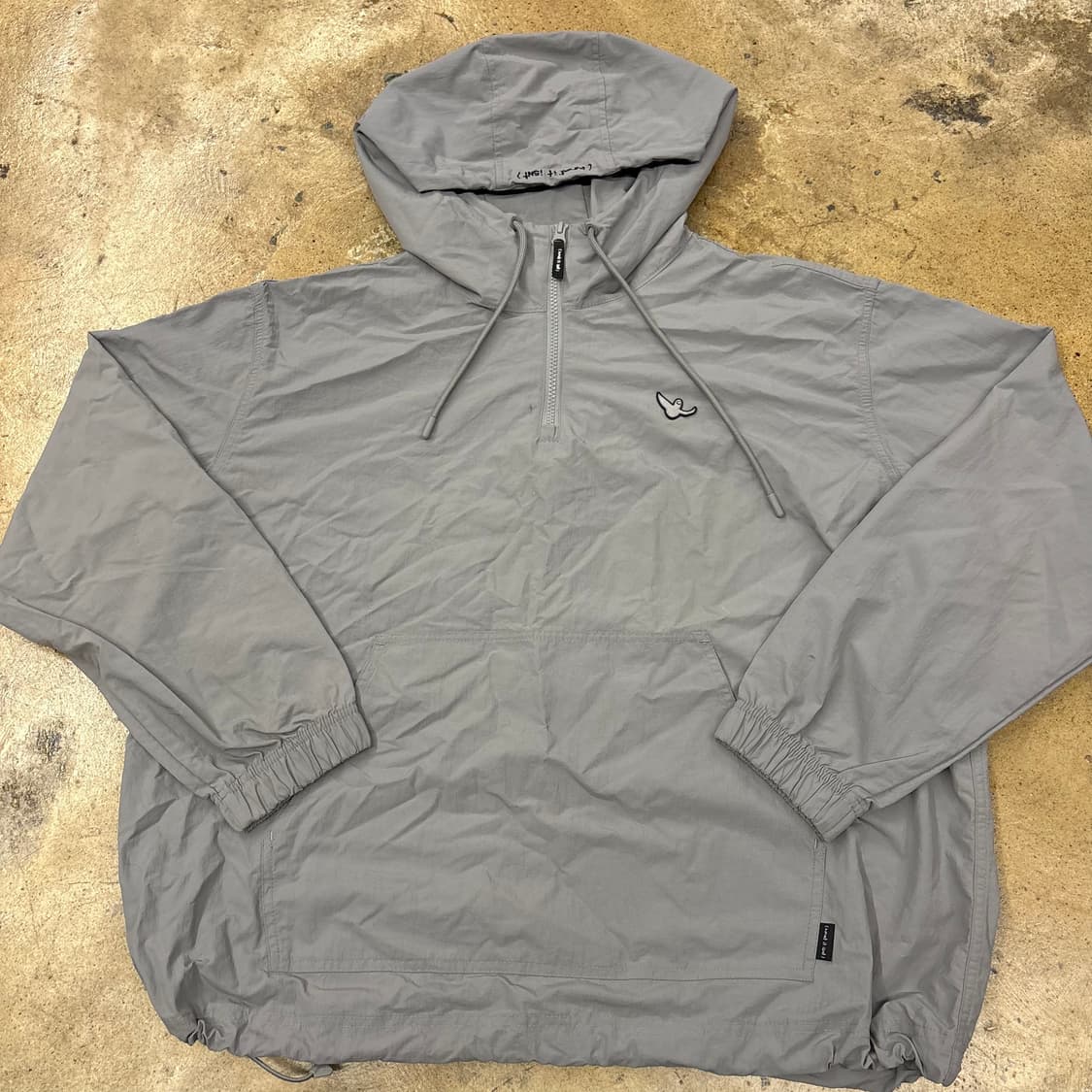 [정품/M] 와릿이즌 그레이 아노락 후드 바람막이 b18 상품이미지2