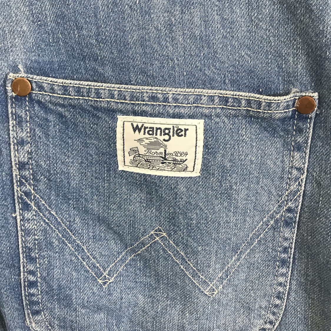 Wrangler 랭글러 오버롤 멜빵바지 [S] 상품이미지5