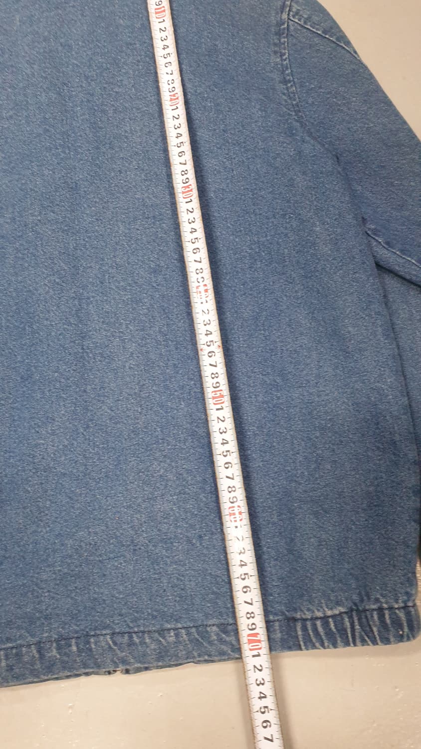 자라 데님  봄버 블루종 집업 L 상품이미지6