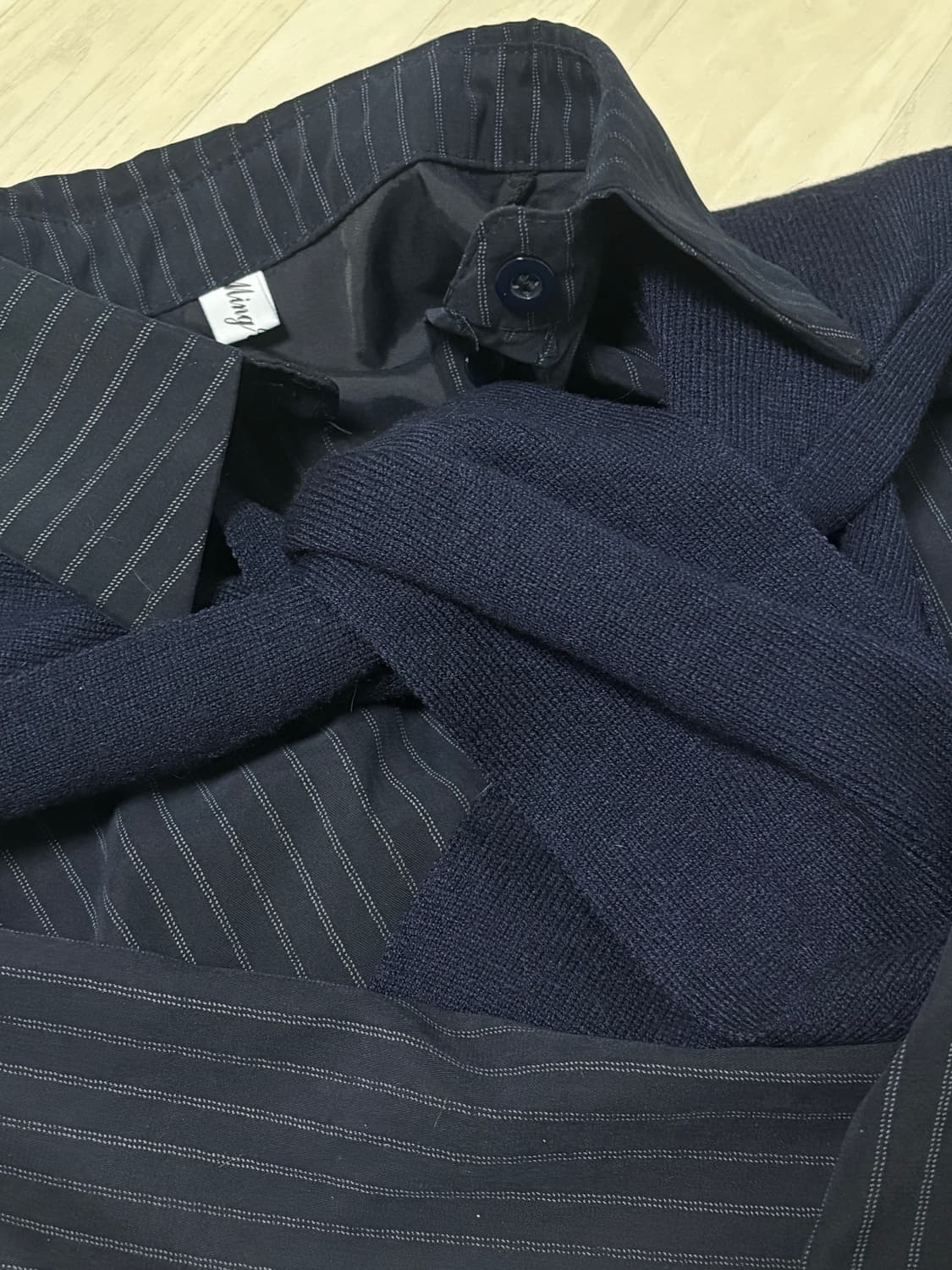 숄 + 셔츠 상품이미지2