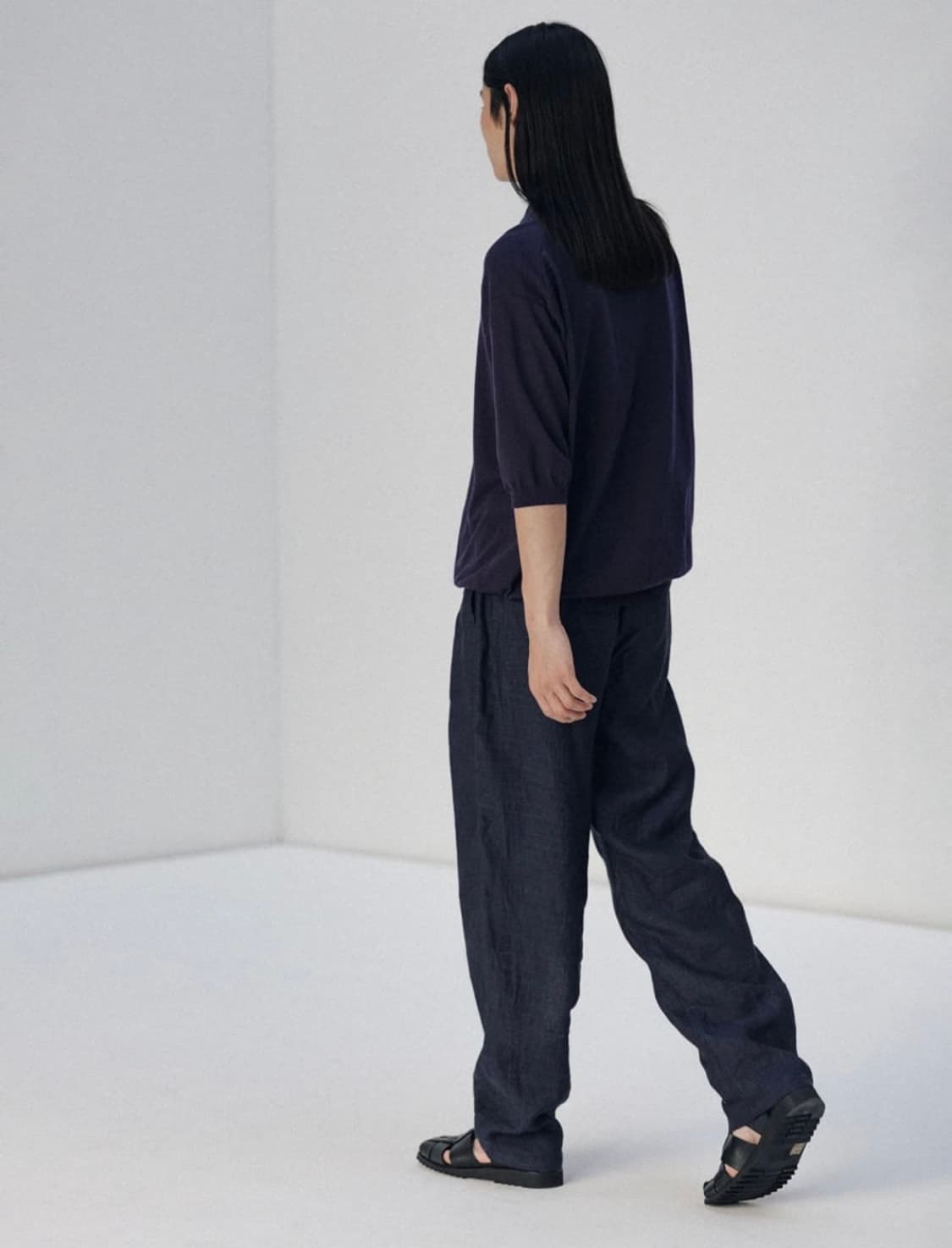 Kaptain sunshine cotton knit polo shirts 상품이미지8
