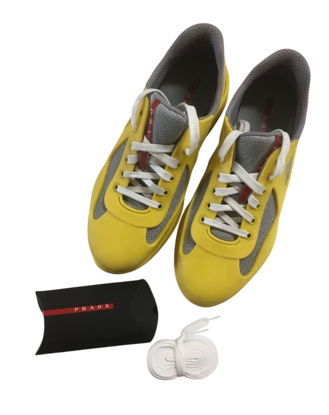 프라다 아메리칸컵 패브릭 옐로우 상품이미지6