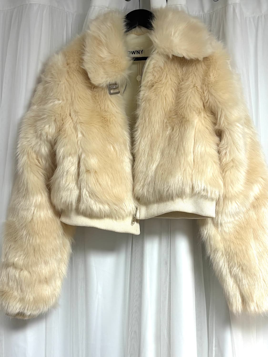 글로니 리반 퍼자켓 아이보리 상품이미지2