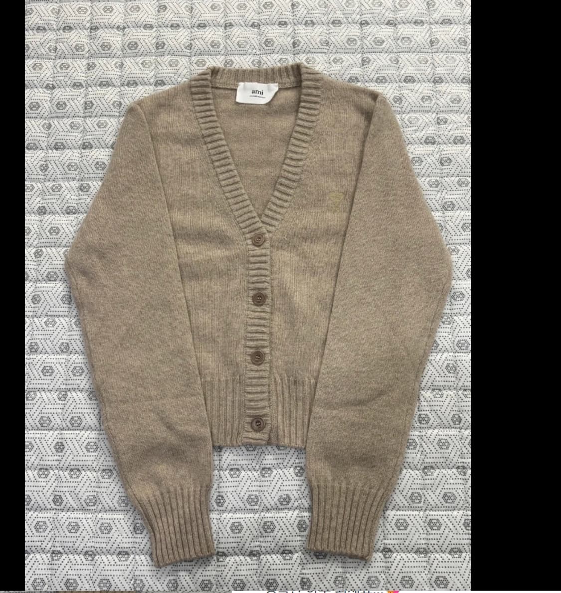 아미 AMI 캐시미어 가디건 상품이미지6