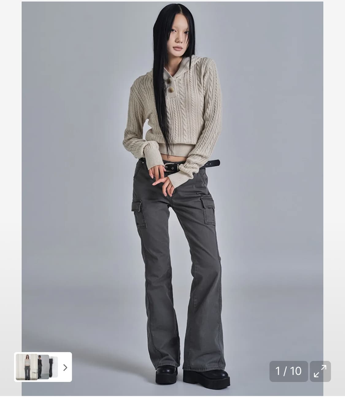 애즈온 minute 카고 팬츠 상품이미지1