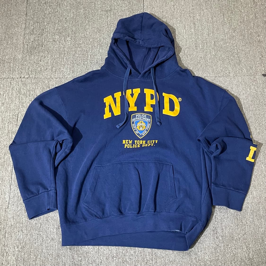  (2XL) USA NYPD 뉴욕 경찰 후드티  상품이미지2