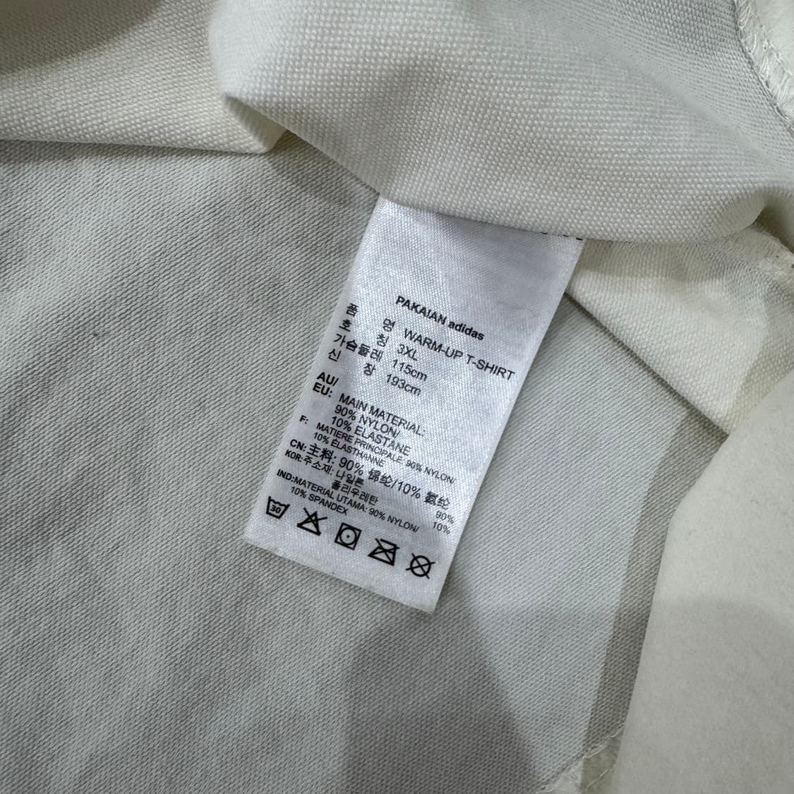 아디다스 웜업 반팔 티셔츠 상품이미지5