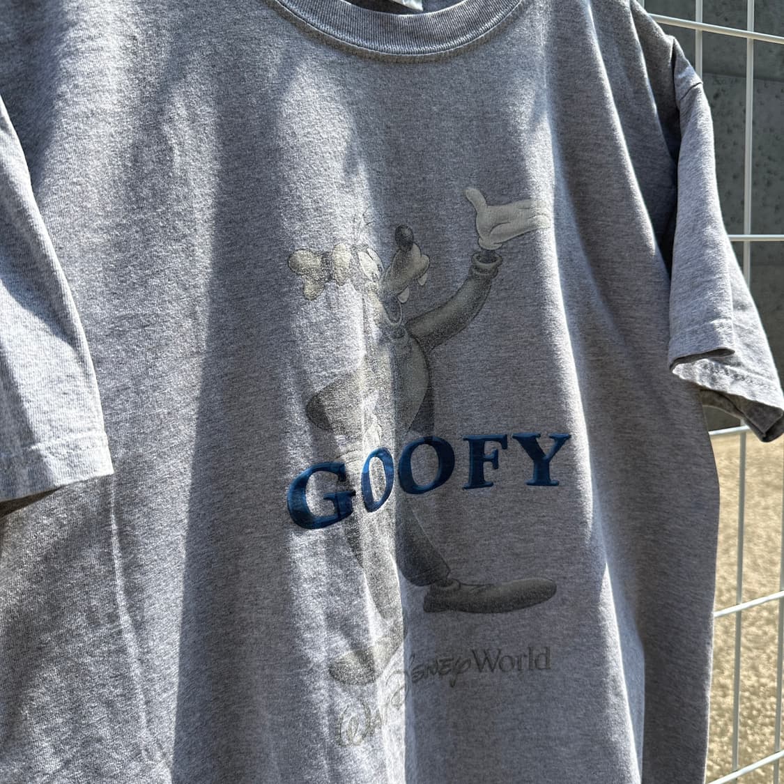 90's disney goofy t shirt M 상품이미지2