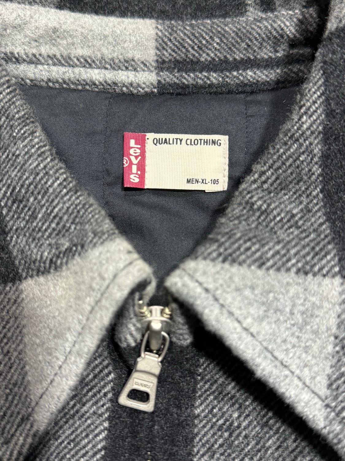 Levis 리바이스 체크 셔츠 자켓 상품이미지3