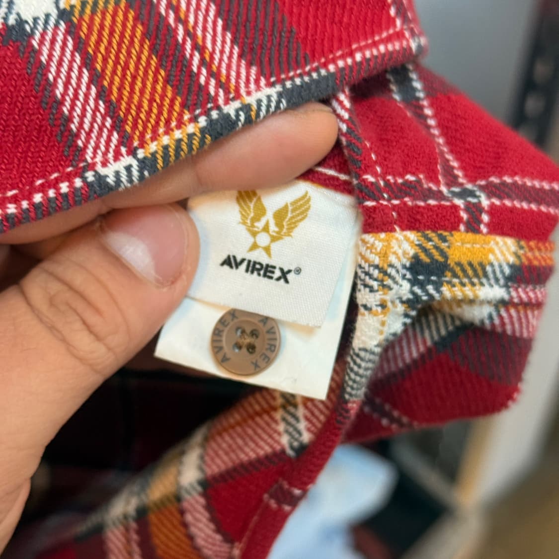 아비렉스 웨스턴 체크 셔츠  상품이미지8