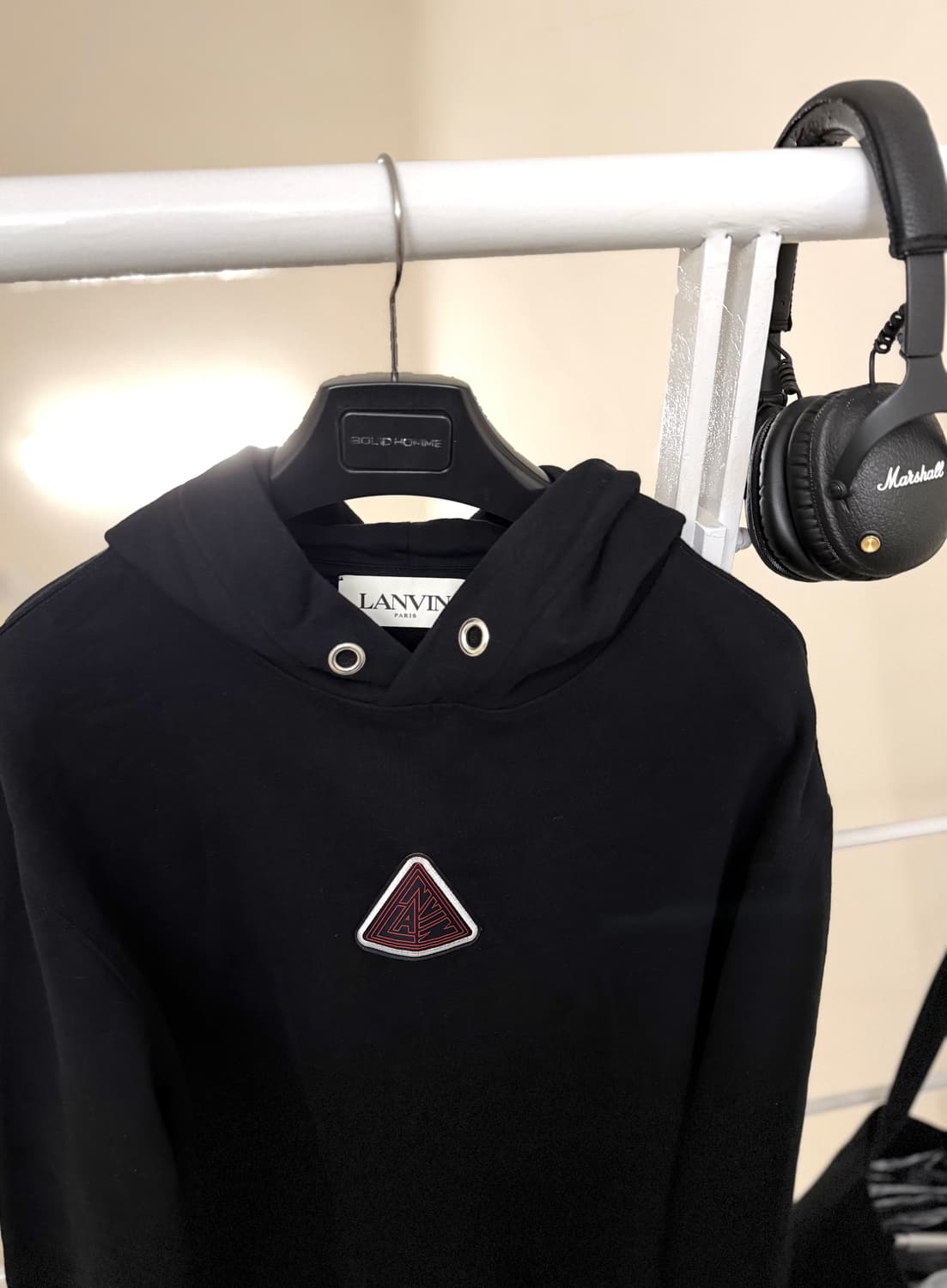 랑방 [백화점 구매.민트급.정품] 후드티 자수 로고 스웻셔츠 XL(105 상품이미지2