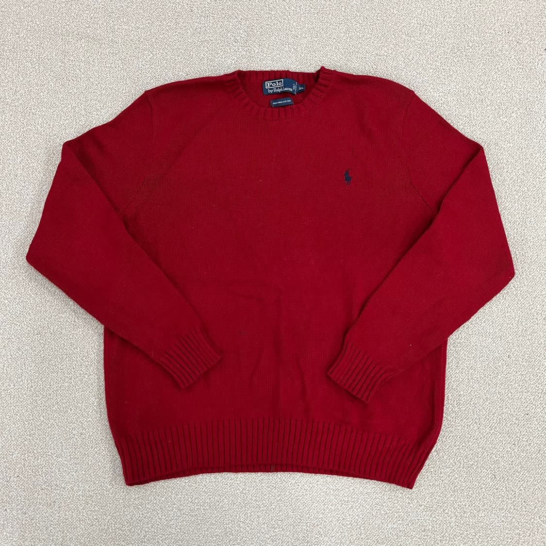 XL 폴로랄프로렌 피마코튼 니트 스웨터 0127M2 상품이미지1