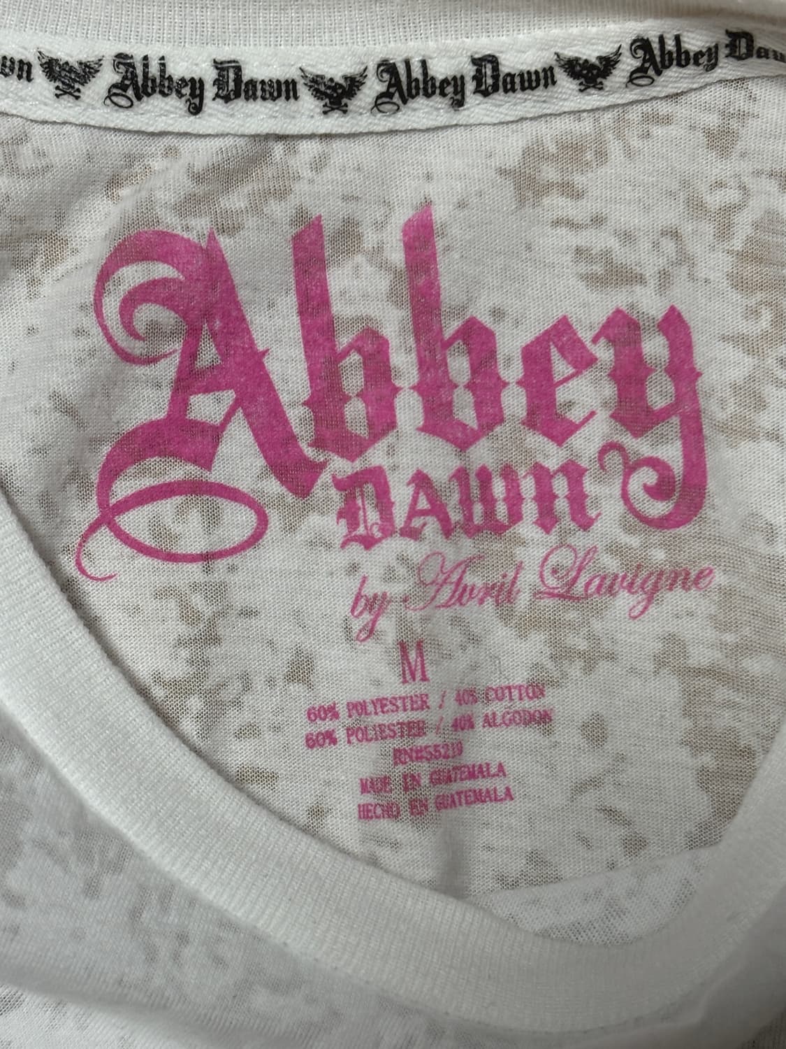 rare abbey dawn see through top 상품이미지2