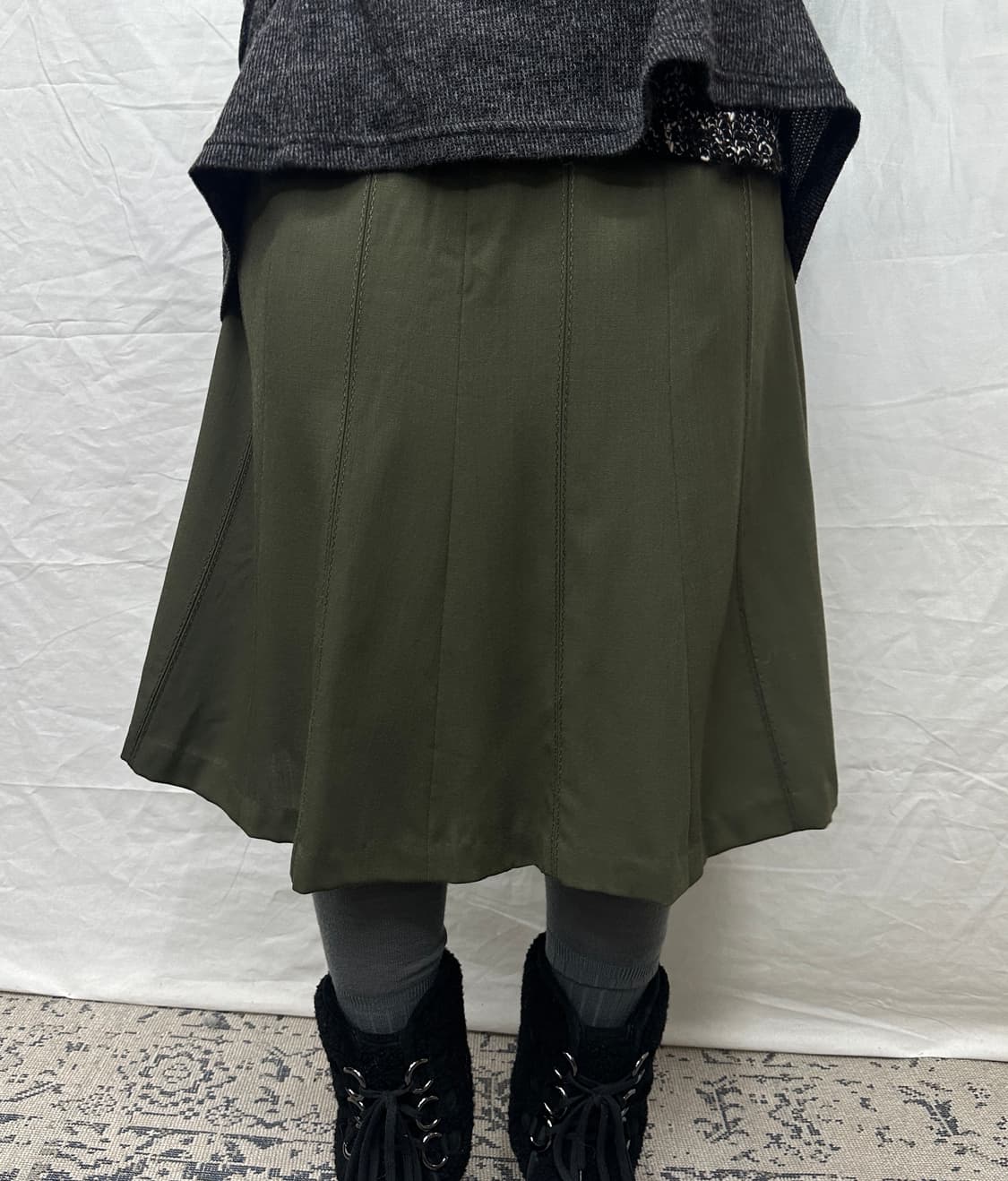 wool100% skirt 상품이미지2