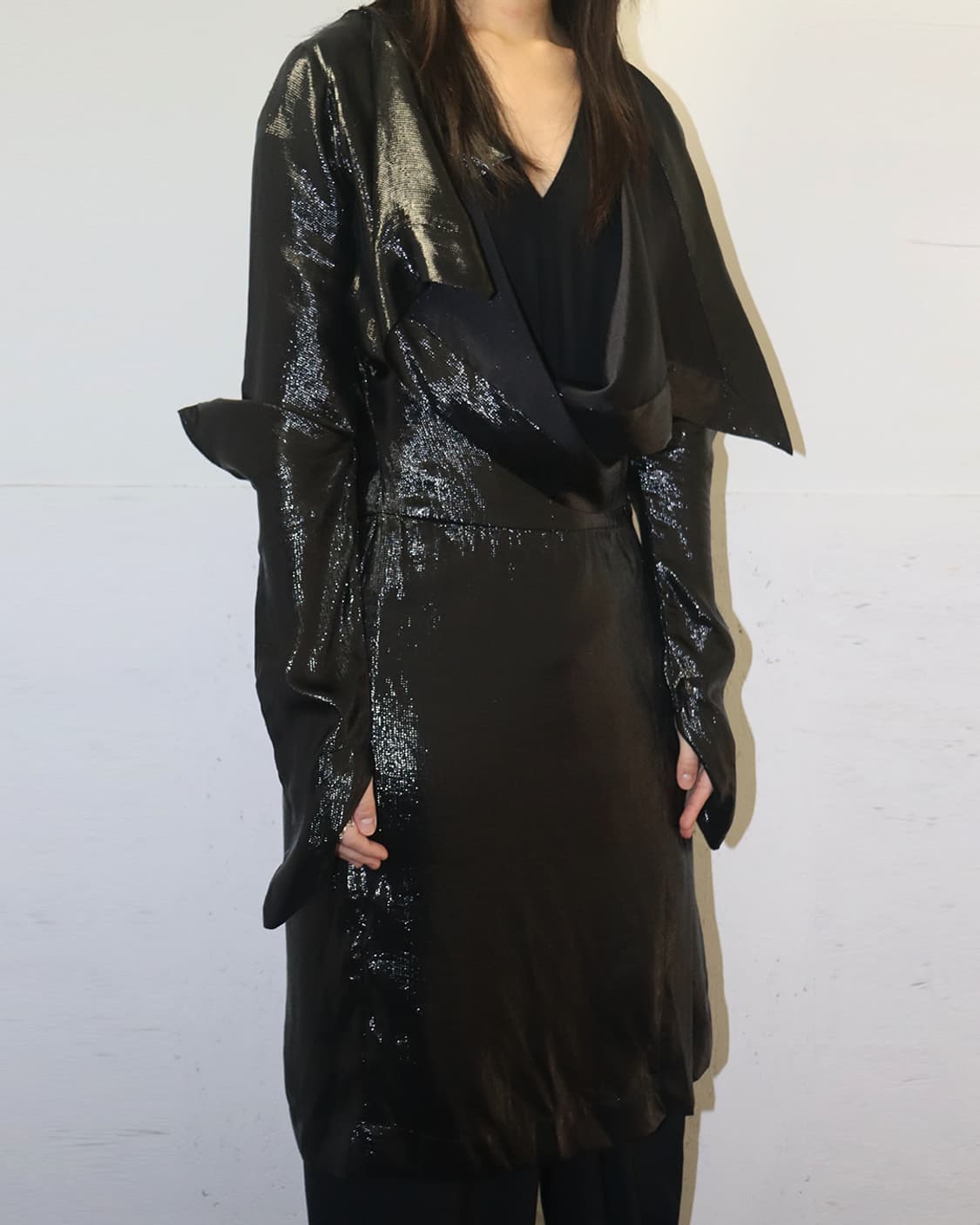 비비안 웨스트우드 레드라벨 09SS 페이턴트 판초 상품이미지4