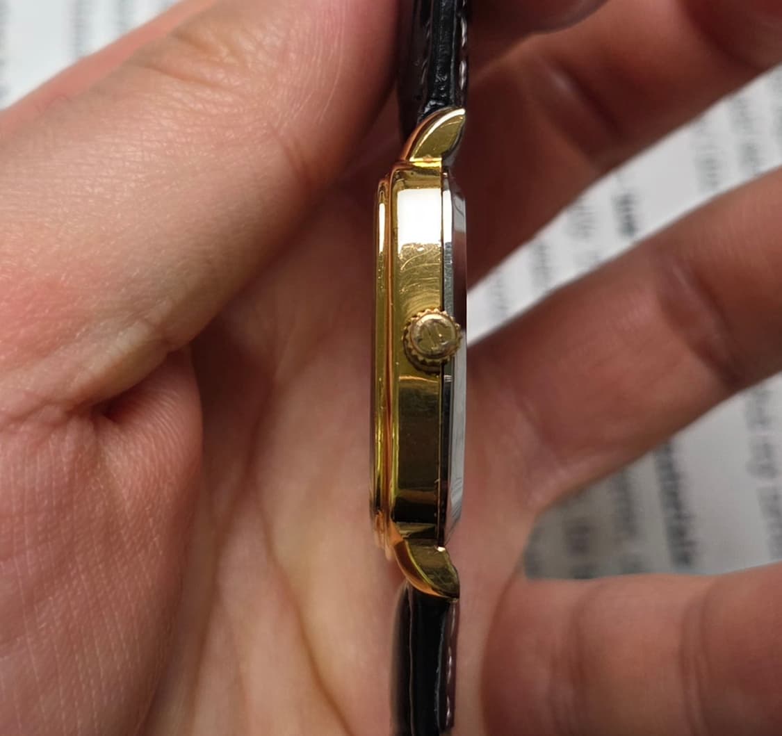 빈티지 라도 에스쁘와(Espoir) 사각탱크 금바리판 수동 메커니컬 
 상품이미지5