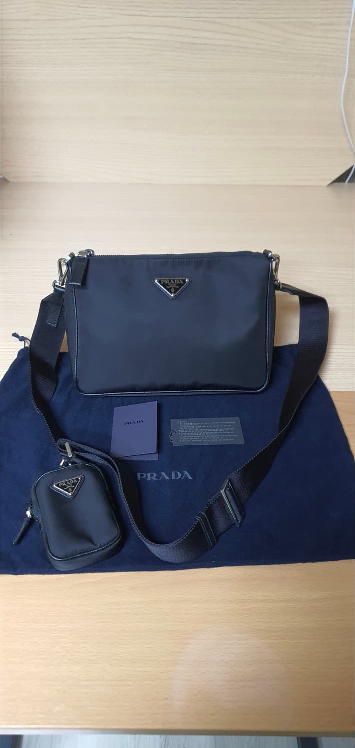프라다 테수토 크로스백/메신저백 정품S급(감정O) 상품이미지2