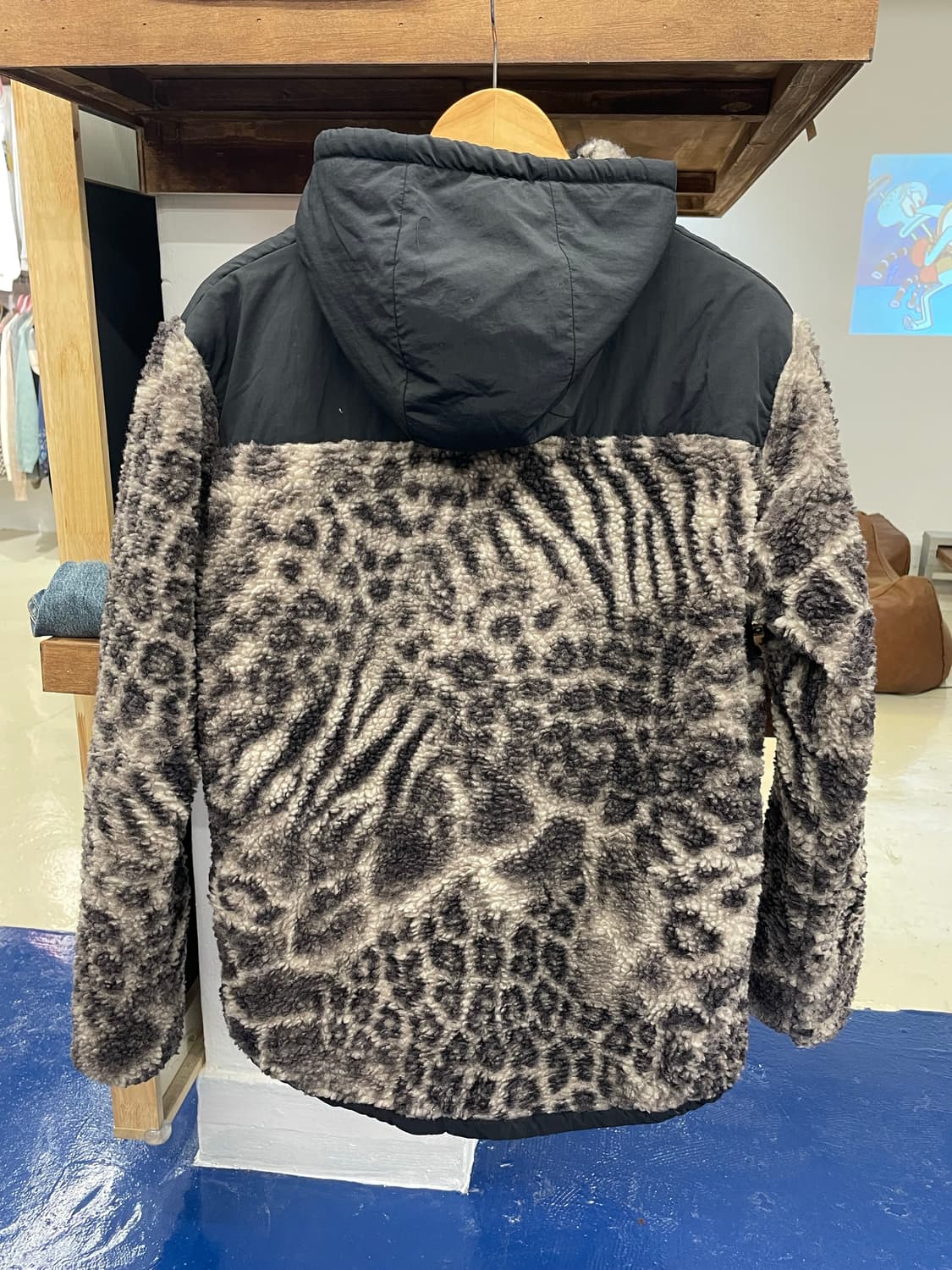 Japanese 레오파드 데날리 후드 후리스 상품이미지6