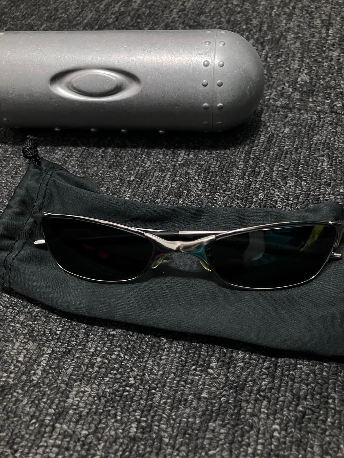 오클리 와이어탭 1.0 크롬 티타늄 상품이미지1