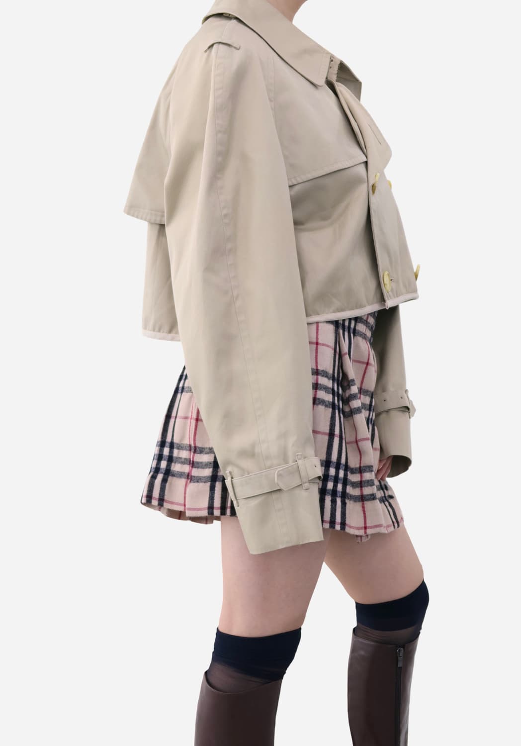 Burberry’s Cropped Trench Jacket 상품이미지4