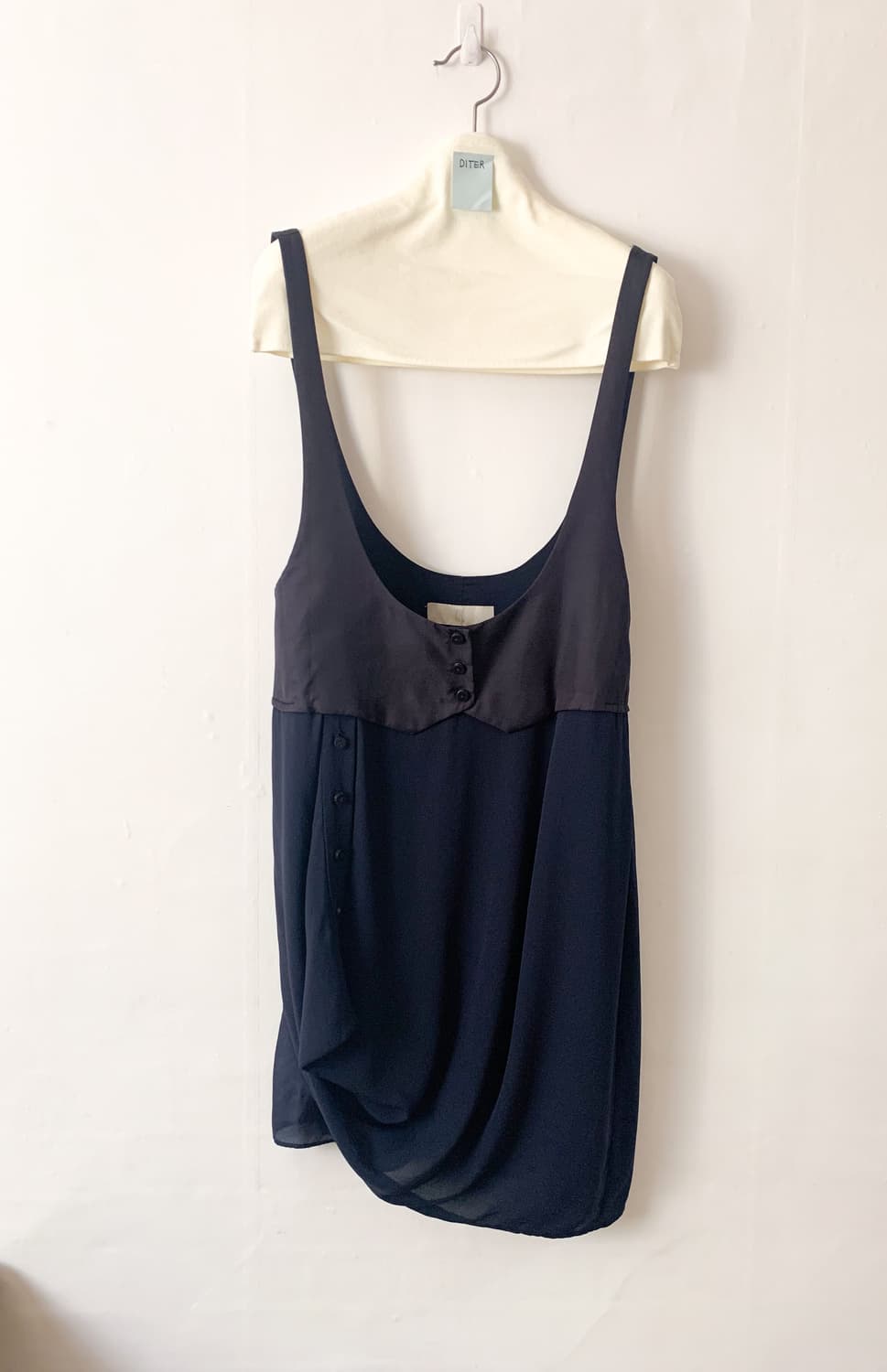 KUHO 구호 실크 뷔스티에 드레이핑 원피스 상품이미지2