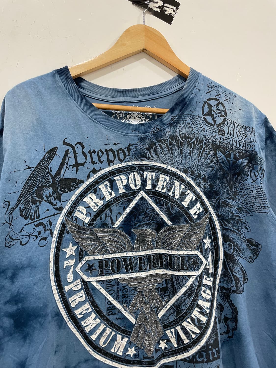 Prepotente 프레포텐테 락 시크 타이다이 반팔티셔츠 상품이미지6