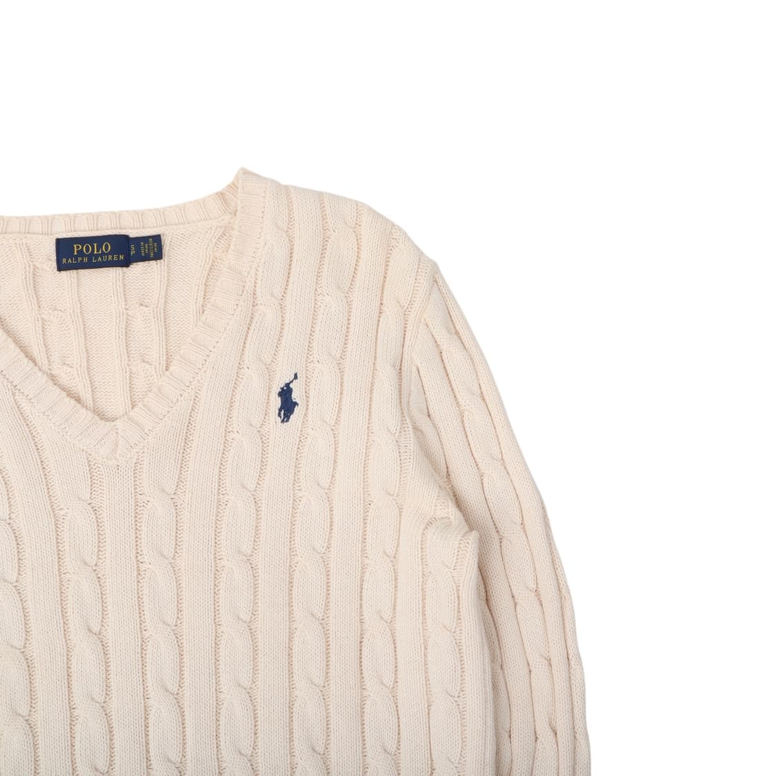 폴로 랄프로렌 아이보리 케이블 니트 상품이미지3