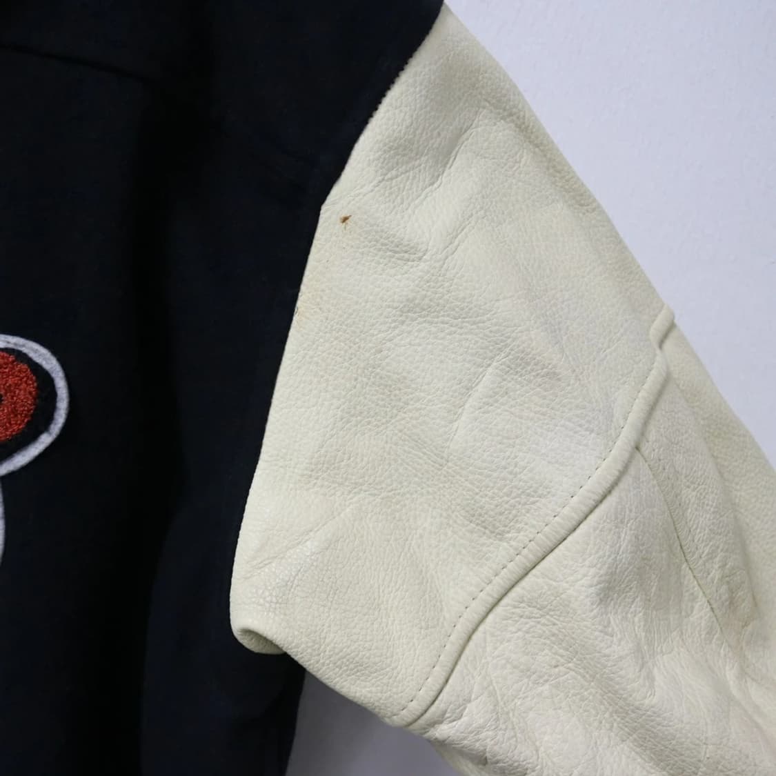 90'S  퍼슨스 울 혼방 후드 야구 점퍼 61922 상품이미지8