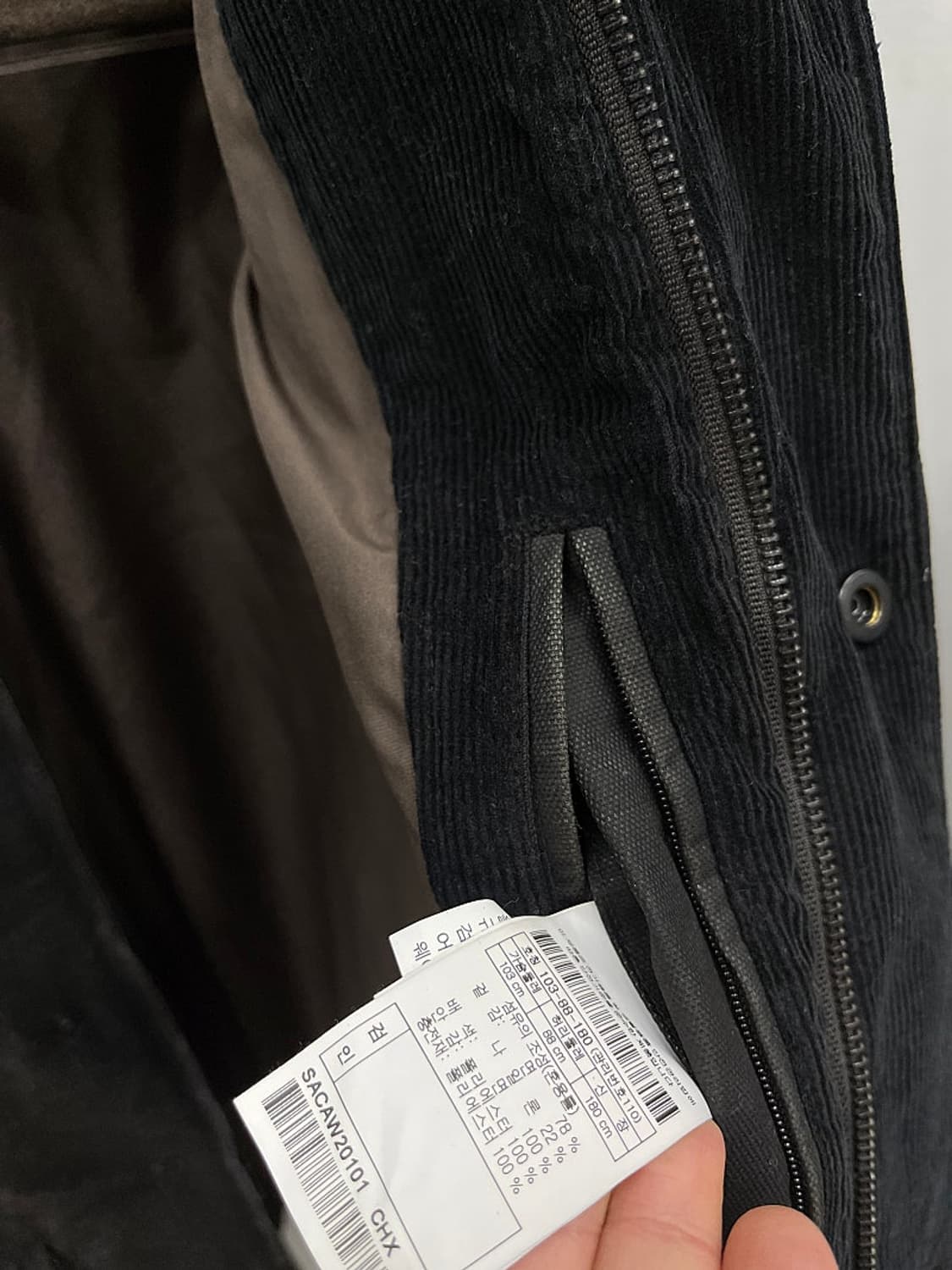 105) 시리즈 피그먼트 퀼팅 코트  상품이미지6