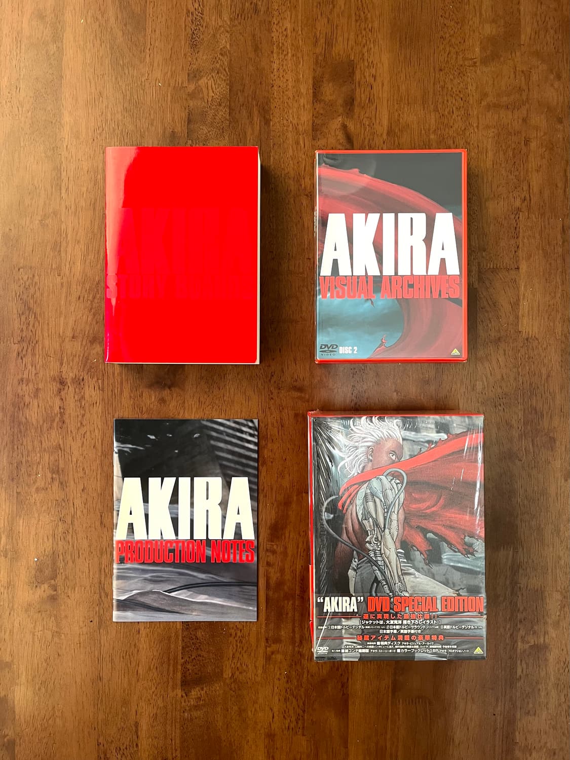아키라 DVD 스토리보드 스페셜 에디션 BOX 상품이미지1