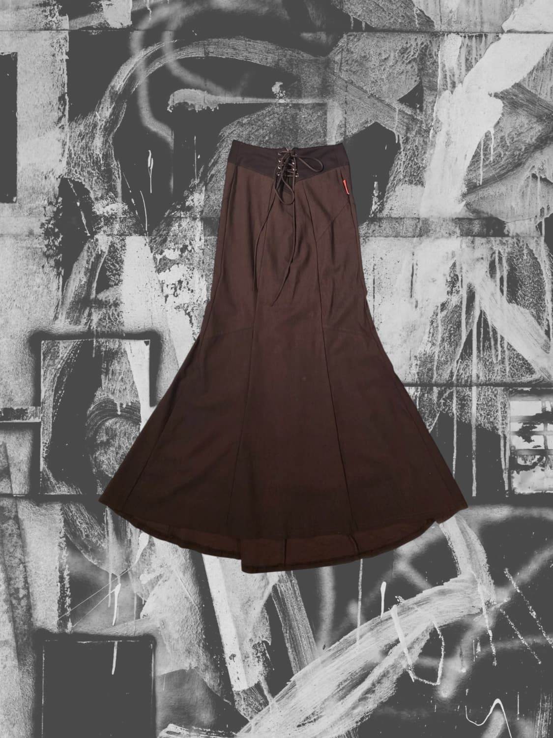 오즈온 코르셋 레이스업 머메이드 스커트 상품이미지1