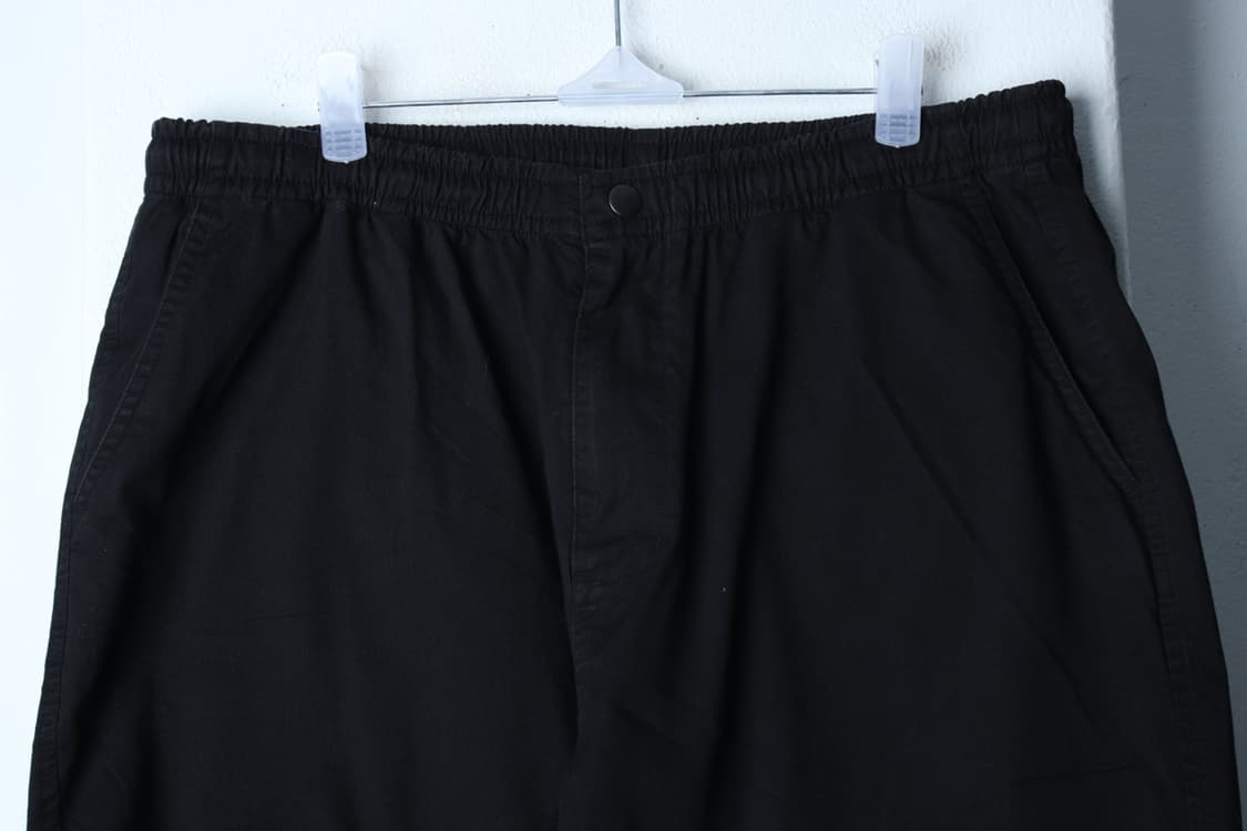 (XL) 커버낫 반바지 팬츠 밴딩 블랙 올드스쿨-P10118 상품이미지3