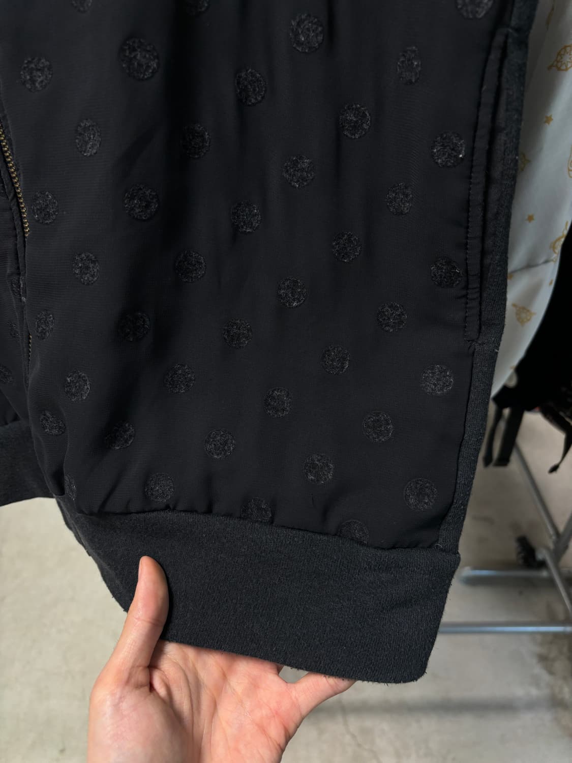 스나오 쿠라하라 도트 후드집업 상품이미지5