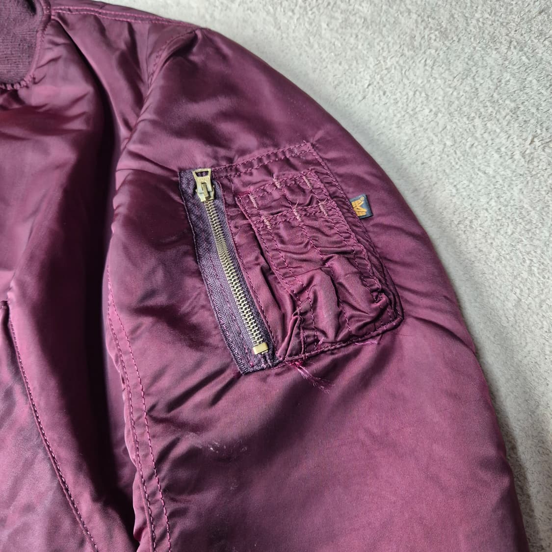 80s 미제 알파 MA-1 상품이미지4