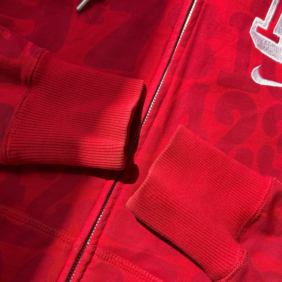 나이키 넘버링 레드 후드집업 상품이미지5