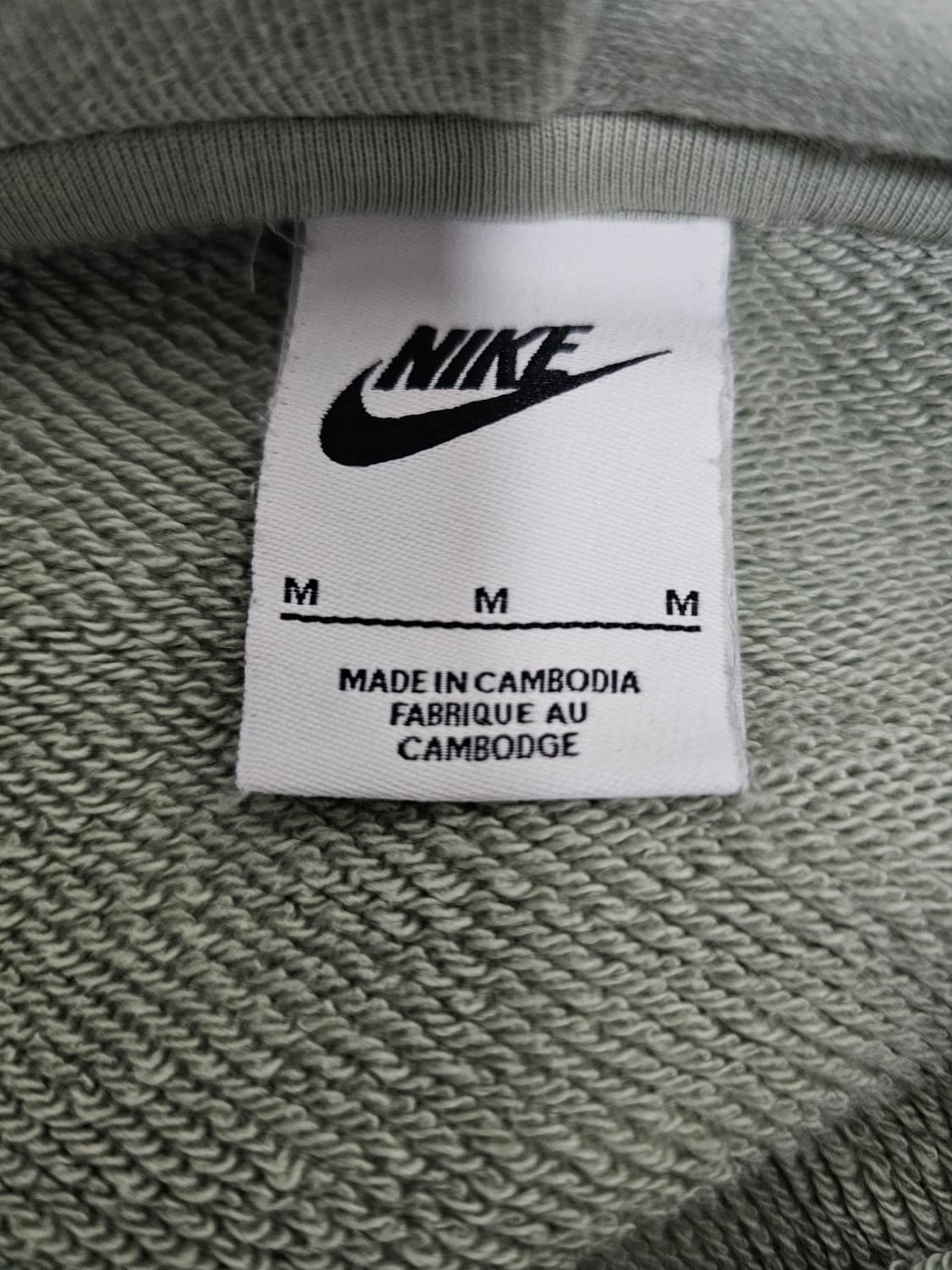 나이키 크롭 후드티 M 상품이미지3