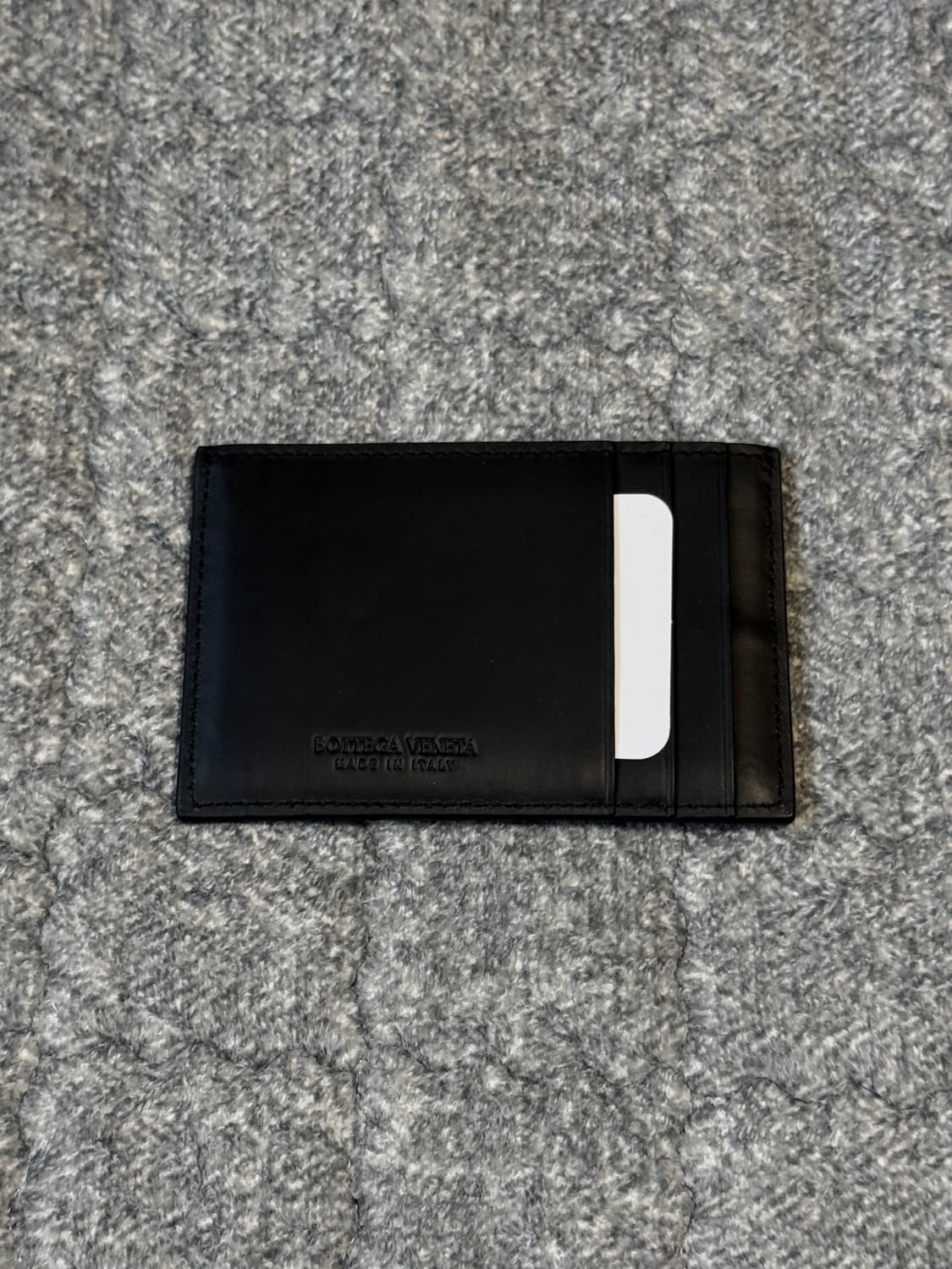 보테가베네타 인트레치아토 카세트 카드지갑 블랙 상품이미지4