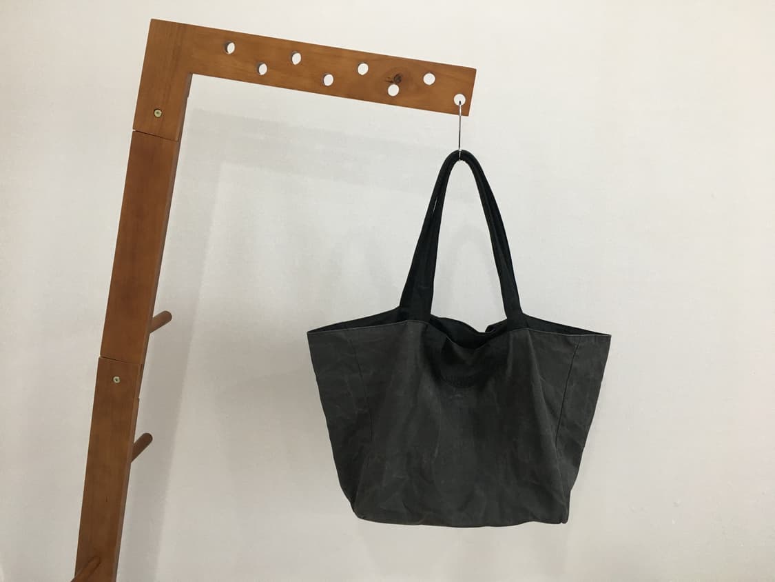 폼리쉬 SHOPPER BAG/WASHED BLACK[002] 상품이미지5