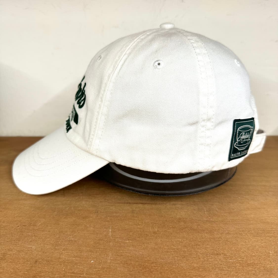 90‘s 폴로 P로고 패치 캡(레더 스트랩) 상품이미지2